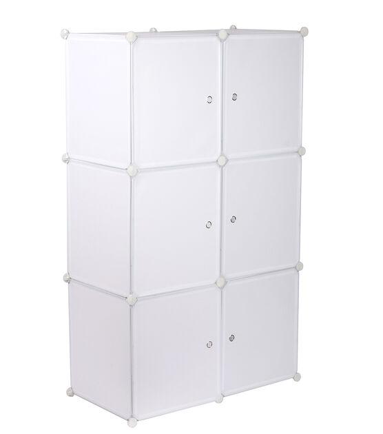 17" x 19" Buildable 6 Section Cube Storage by Top Notch, , hi-res, image 3