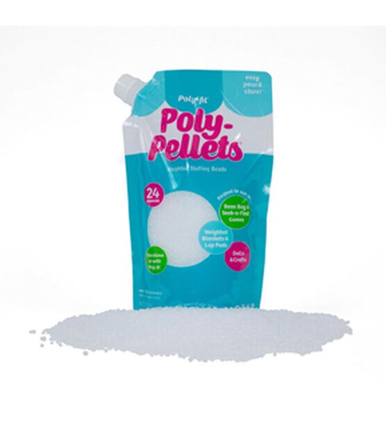 Poly Pellets 24 oz Weighted Stuffing Beads
