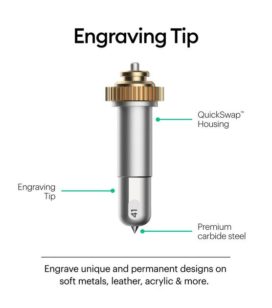 Cricut Quick Swap Housing & Engraving Tip, , hi-res, image 3