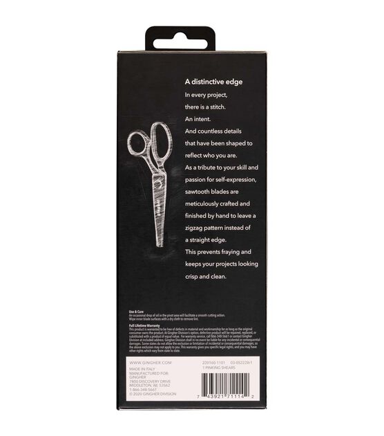 Gingher Pinking Shears Scissors, , hi-res, image 4