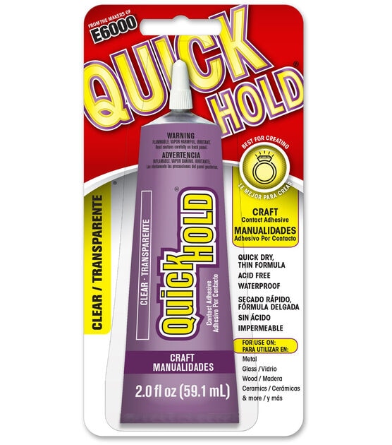 Quick Hold 2oz Clear Adhesive