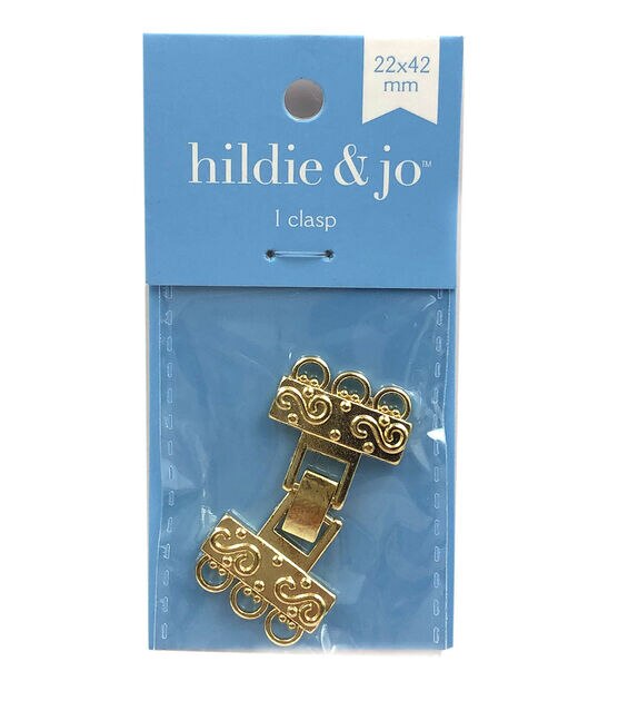 22mm x 42mm Gold Clasp by hildie & jo