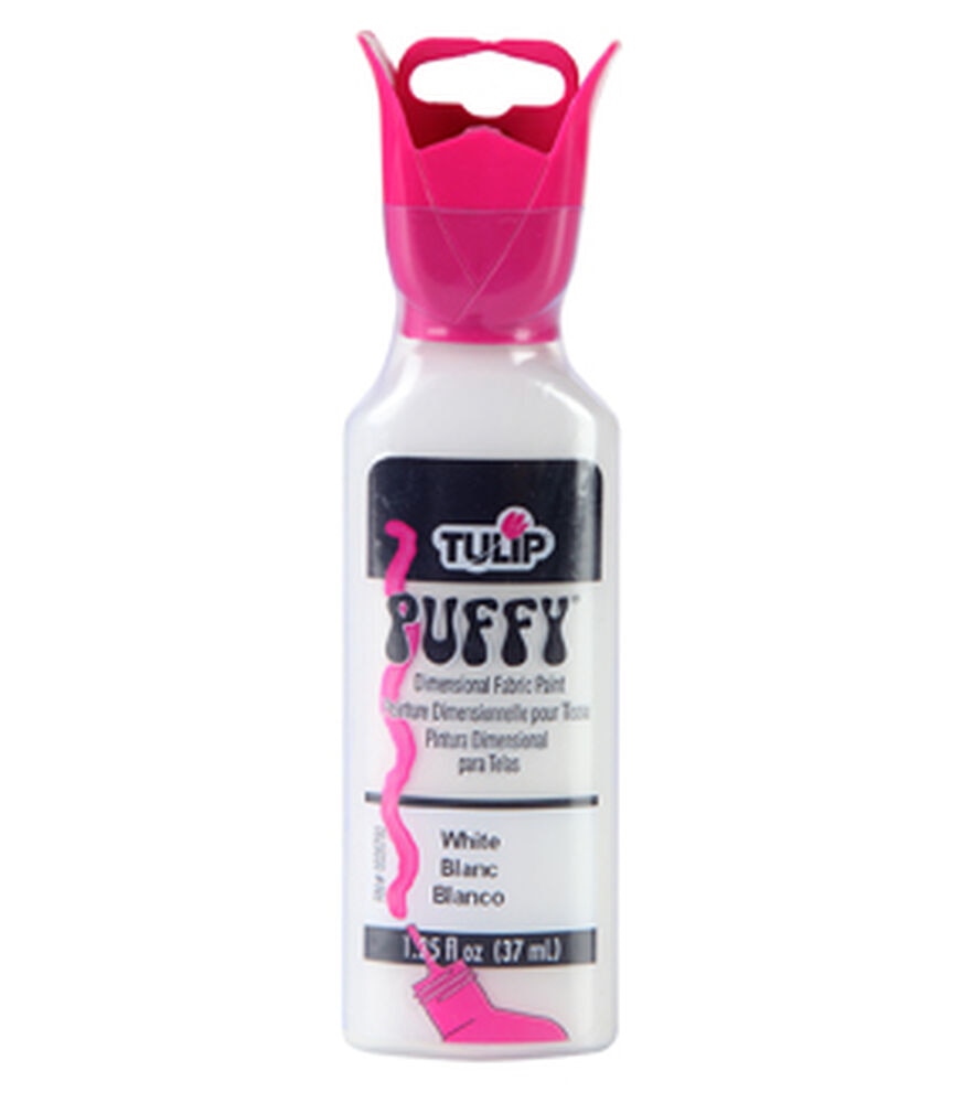 Tulip Dimensional Fabric Paint 1.25oz (Puffy - White)