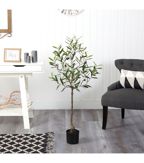 Nearly Natural 4ft. Olive Artificial Tree, , hi-res, image 3
