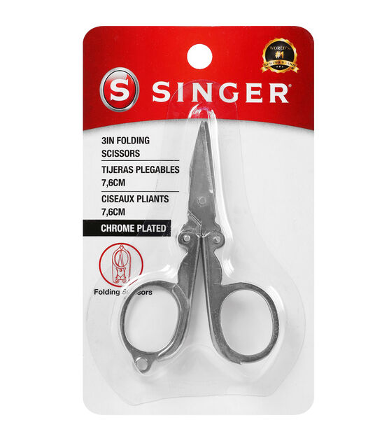 SINGER 3" Folding Scissors