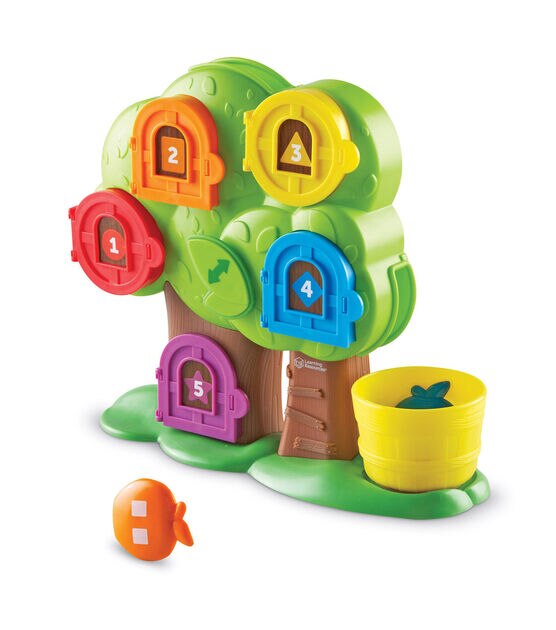 Learning Resources 7ct Hide & Seek Learning Tree House Set, , hi-res, image 3