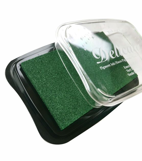 Delicata Emerald Green Pigment Ink Pad