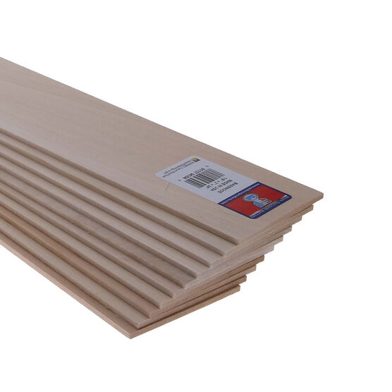 Midwest Products 24in x 0.13in Basswood Sheets