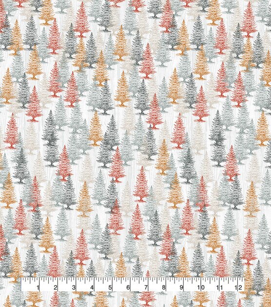Fall Forest Harvest Cotton Fabric