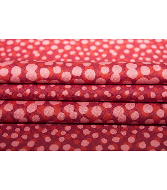 Red Tonal Dots Quilt Cotton Fabric by Keepsake Calico, , hi-res, image 3