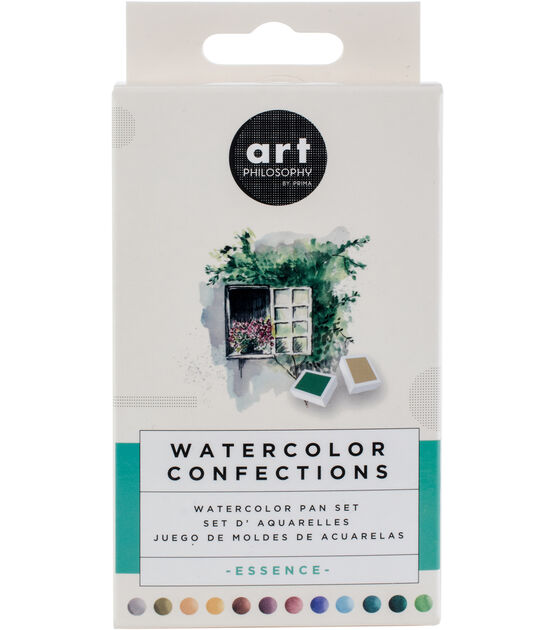 Prima Marketing Watercolor Confections Watercolor Pan Set Essence | Joann