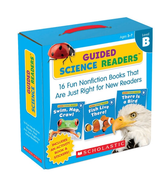 Guided Science Reader, Levels B, Parent Pack, Pack of 16 Books