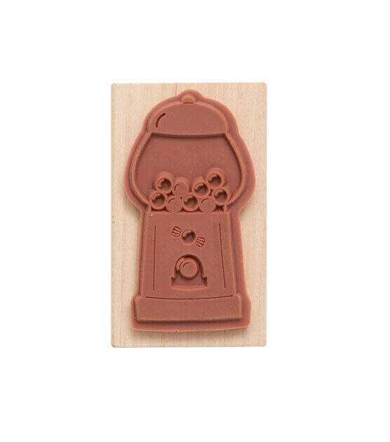 American Crafts Wooden Stamp Gumball Machine, , hi-res, image 3