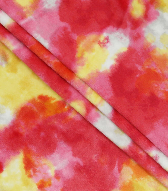Red Tie Dye ☆ Pattern Vinyl, Faux Leather