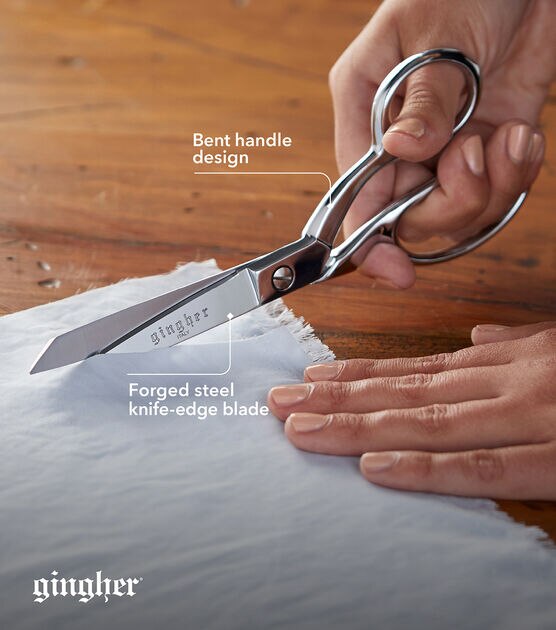 Gingher Knife Edge Dressmaker Shears 8" with Molded Nylon Sheath, , hi-res, image 4