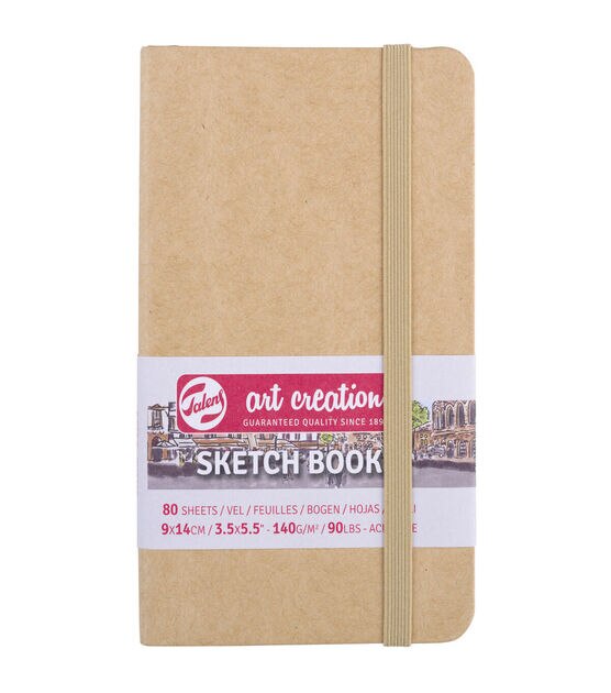 5 Easy Ideas for a Brown Paper Sketchbook - Smiling Colors