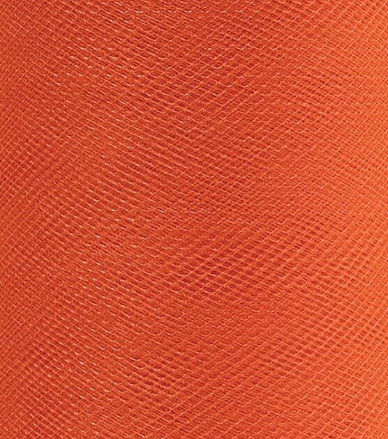 Singer Orange Tulle Fabric Rolls 6 inch by 100 Yards (300 ft)