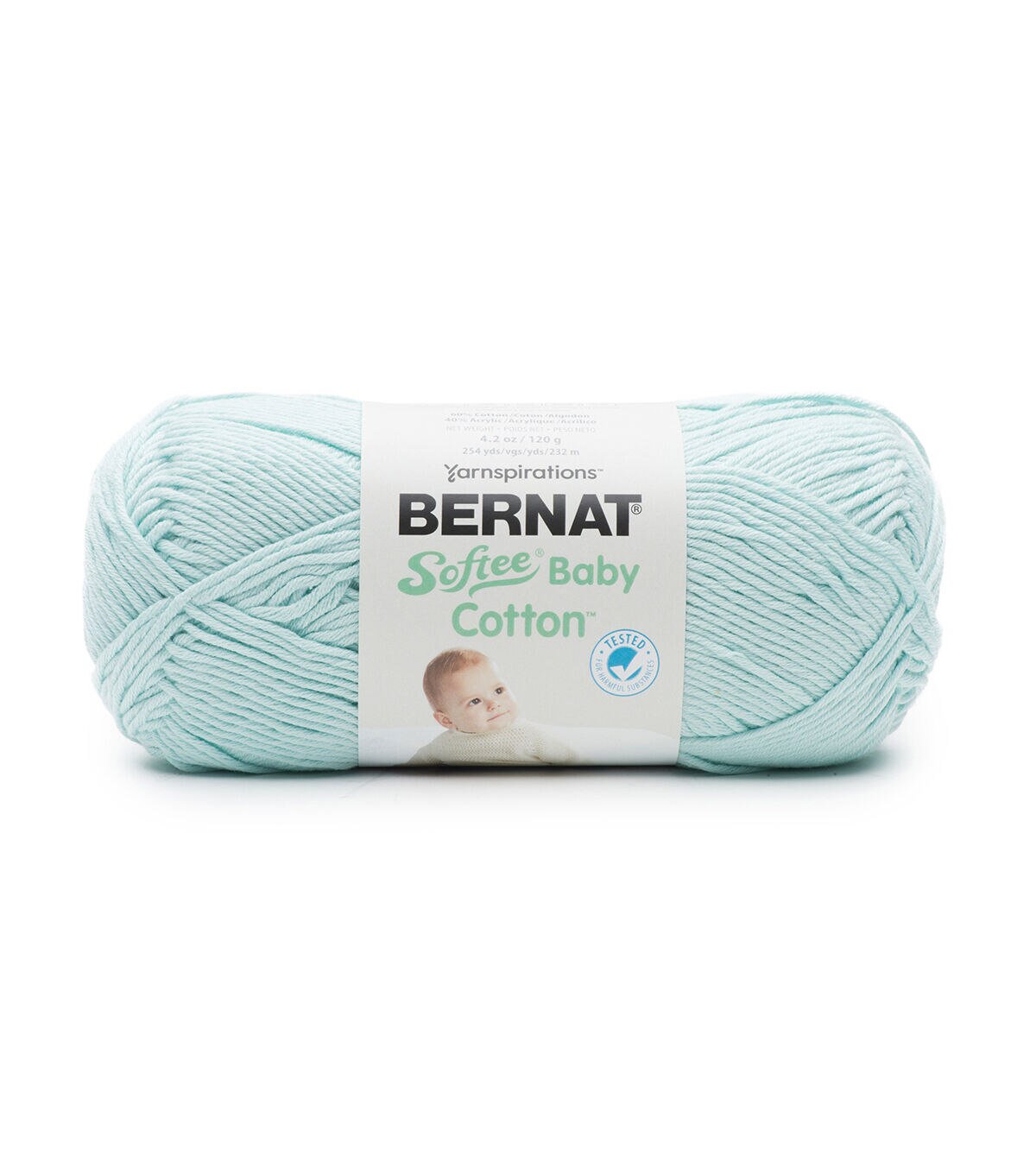 Antique White Bernat 166030-30008 Softee Baby Yarn Solids 