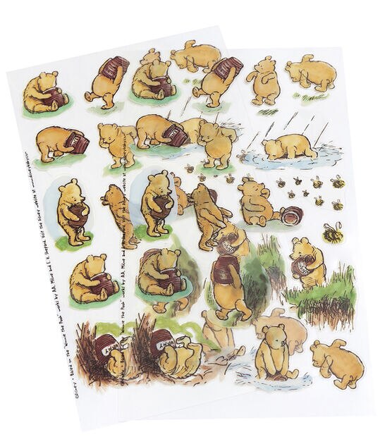 American Crafts Disney Stickers Pooh, , hi-res, image 2