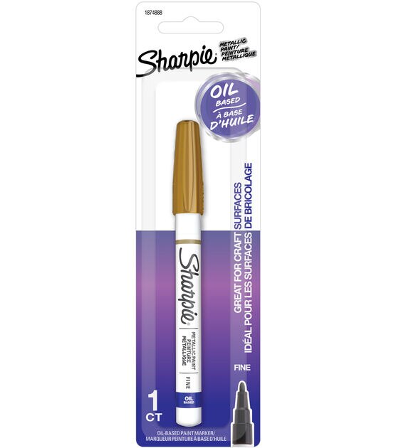 Sharpie Gold Fine Tip Paint Marker