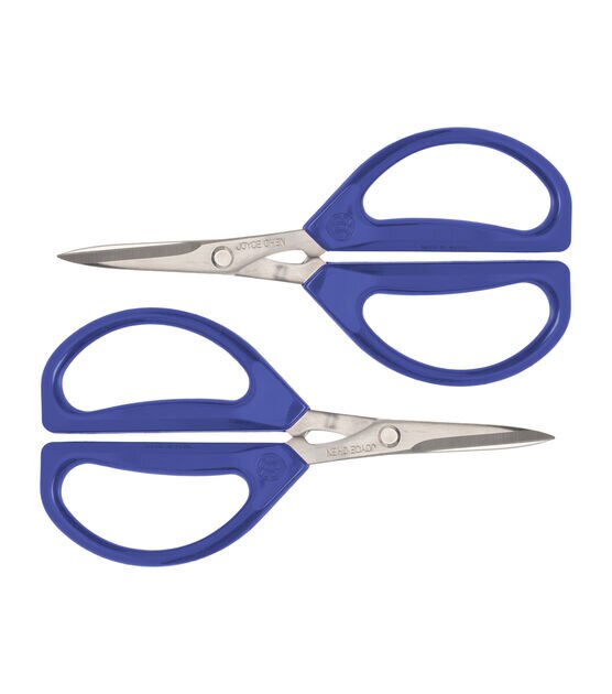 Joyce Chen Blue Kitchen Scissors 2 pack, , hi-res, image 3