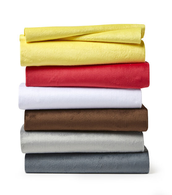 Soft & Minky Fleece Fabric Solids | JOANN