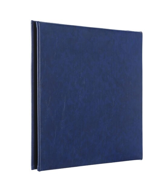 12" x 12" Blue Cracked Scrapbook Album by Park Lane, , hi-res, image 3