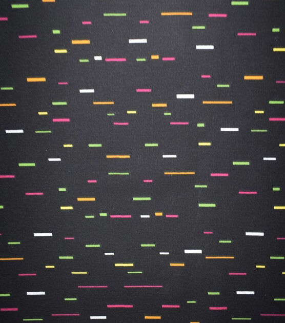 Rectangles on Black Quilt Cotton Fabric by Quilter's Showcase
