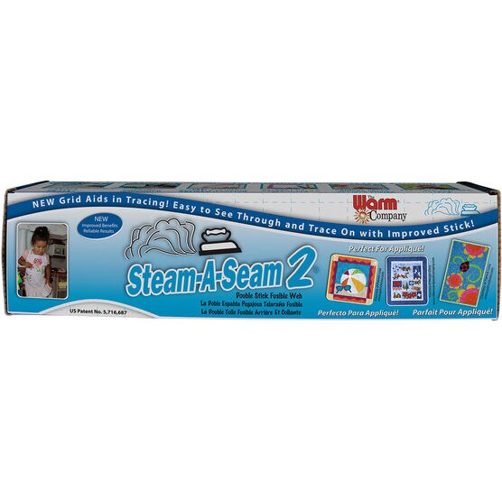The Warm Company Steam-A-Seam 2 Double Stick Fusible Web- 24” X 25 Yd Bolt  by Joann