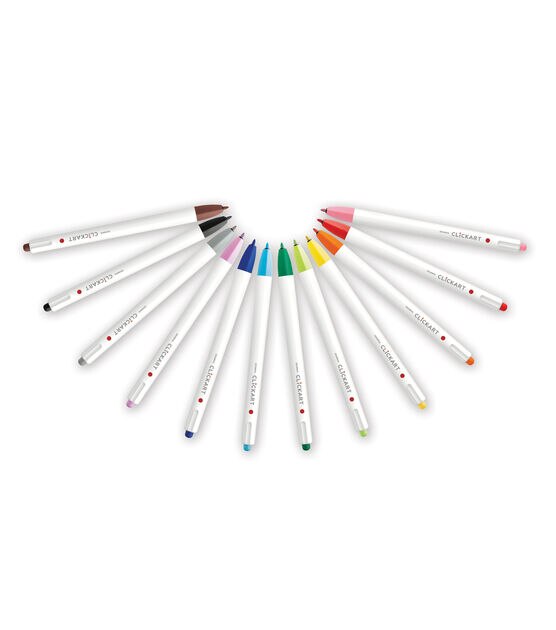 Zebra ClickArt Retractable Marker Pen - 12 Color Set - LT – Stationery Space