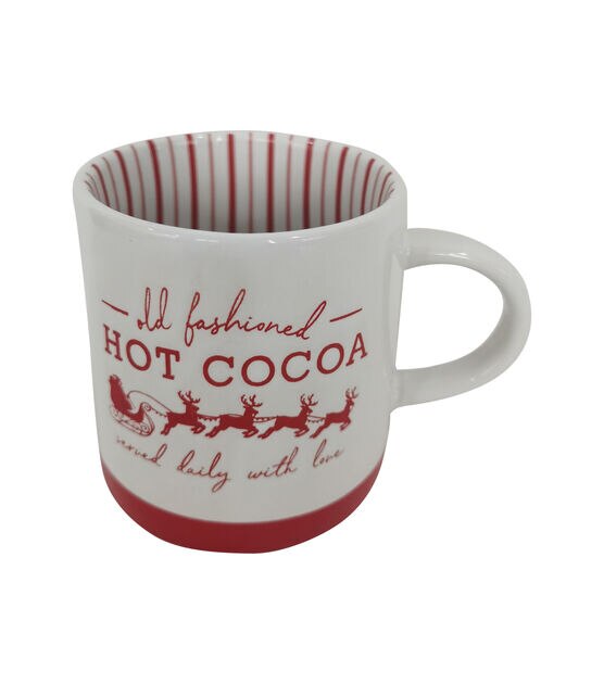 16oz Christmas Hot Cocoa Ceramic Mug by Place & Time | JOANN