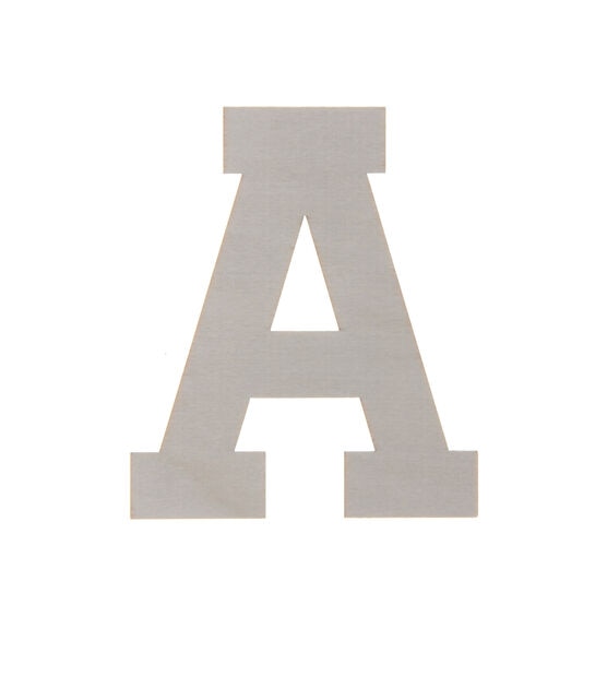 Park Lane 4 Wood Varsity Letters & Numbers - Uppercase A - Wooden Letters, Numbers & Words - Crafts & Hobbies