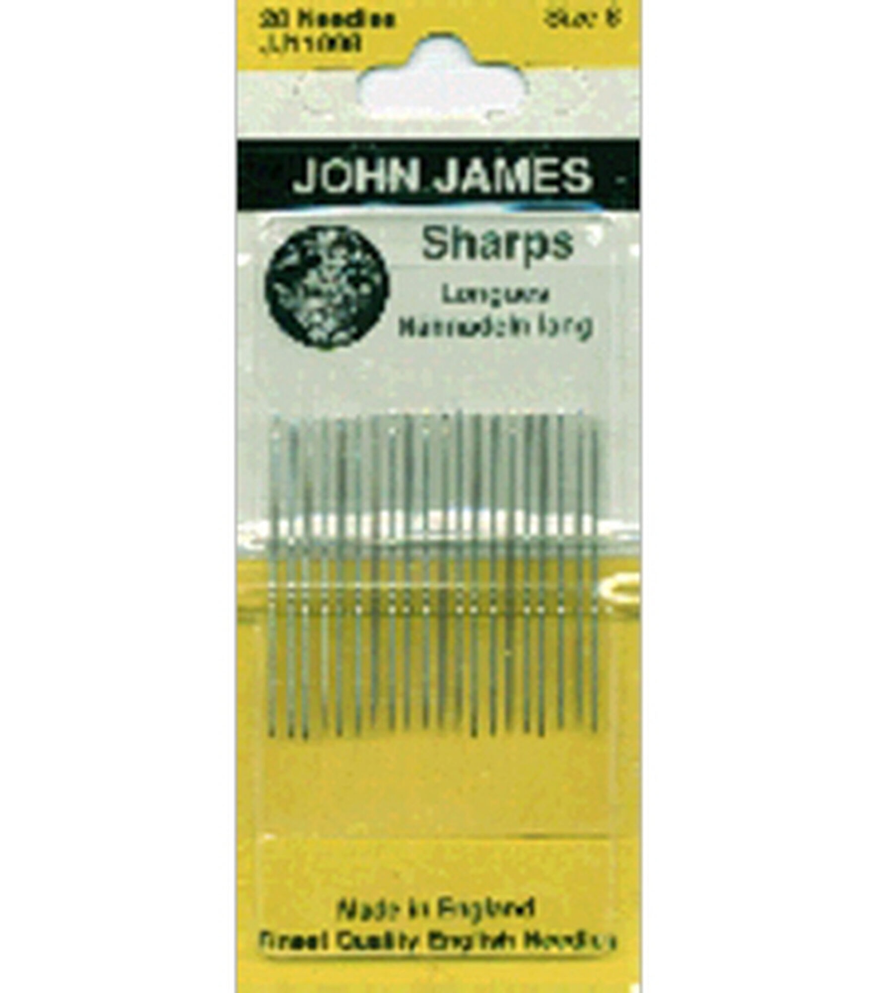 John James 12 Quilting Hand Needles 12pk, , hi-res
