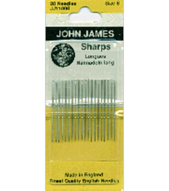 John James 12 Quilting Hand Needles 12pk, , hi-res, image 1
