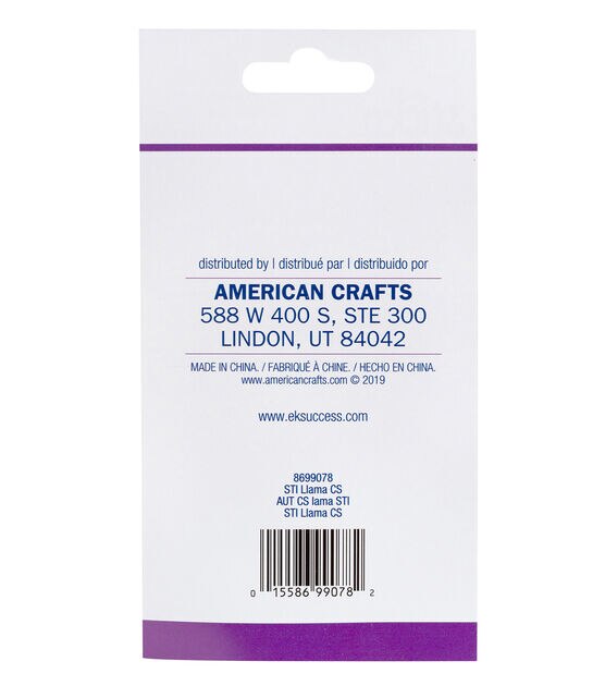 American Crafts Confetti Stickers Llama, , hi-res, image 3