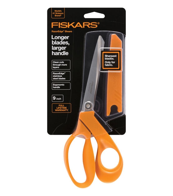 Fiskars 9" Razor Edge Fabric Scissors, , hi-res, image 2