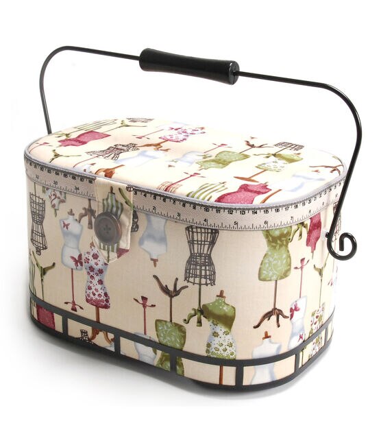 Oval Sewing Kit Box Portable Travel Sewing Kit,Mini Travel Sewing