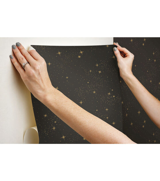 RoomMates Wallpaper Black Upon a Star, , hi-res, image 7