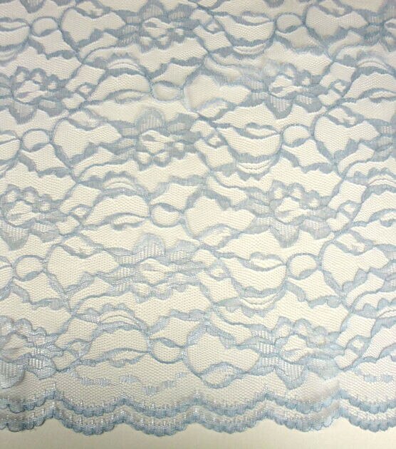 Celestial Blue Lace Fabric by Casa Collection