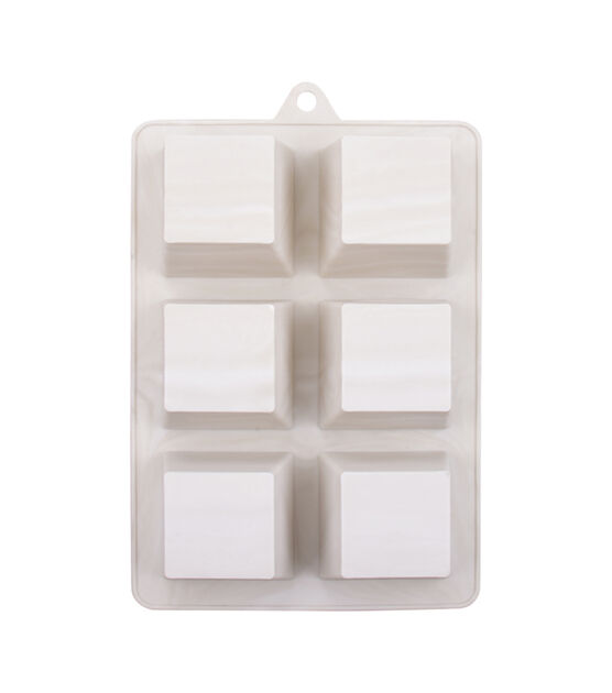 7 x 11.5 Silicone Square Treat Mold With 6 Cavities by STIR