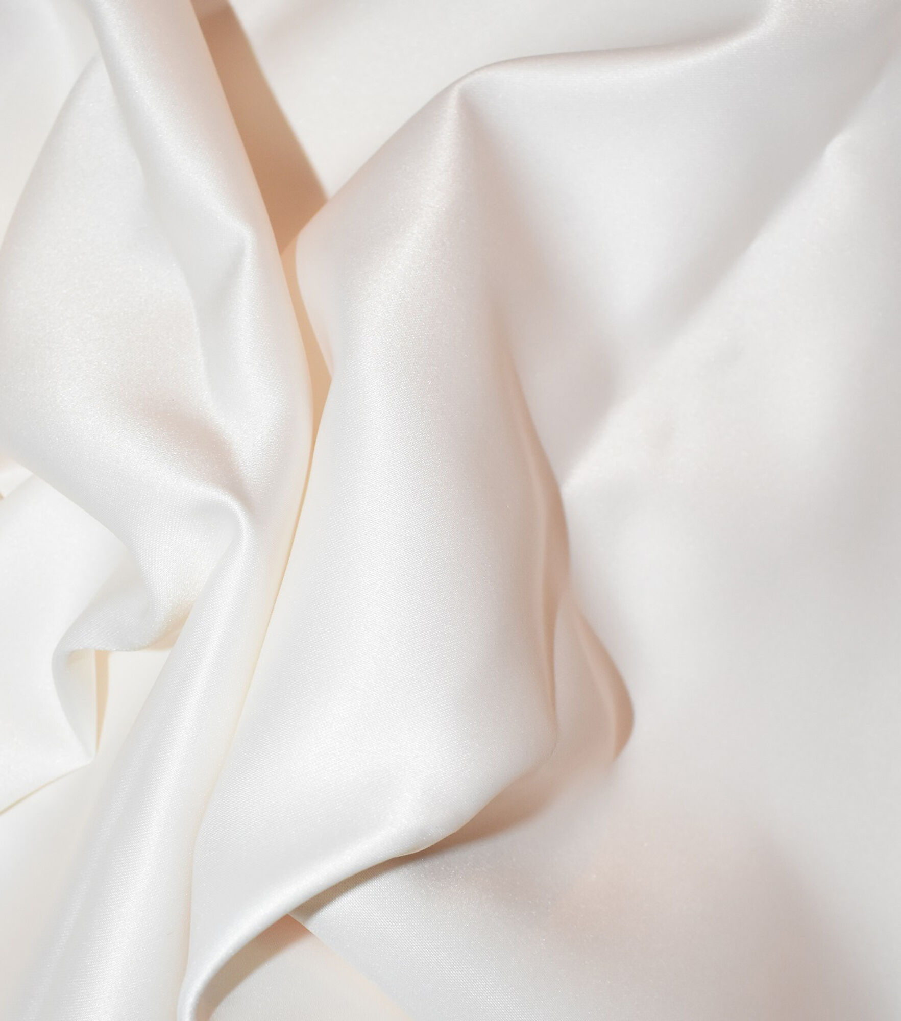 Casa Collection Matte Satin Fabric 58'' Solid, Ivory, hi-res