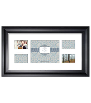 Picture Frames Photo Wall Joann Wall Frame 12x24 5 Photos Peyton Black