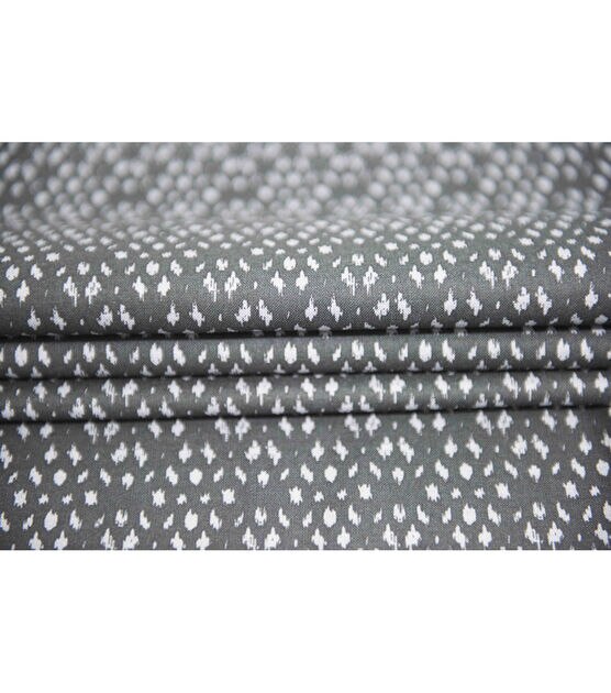Geometric Blender on Black Quilt Cotton Fabric by Keepsake Calico, , hi-res, image 4