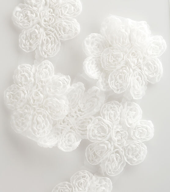 Simplicity Daisy Trim 3'' White, , hi-res, image 3