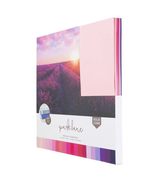 12" x 12" Pink & Purple Precision Cardstock Paper Pack 60ct by Park Lane, , hi-res, image 3