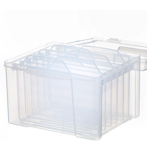 10.5 x 9 Clear Plastic Card & Craft Keeper by Top Notch