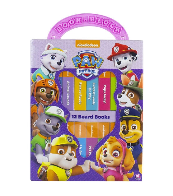 Pi Kids 12ct Paw Patrol Girl My First Library Board Books, , hi-res, image 2