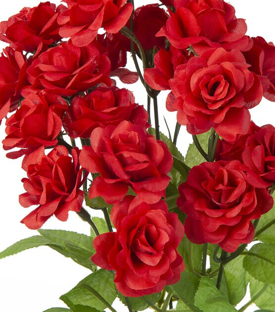 17" Red Rose Bush by Bloom Room, , hi-res, image 2