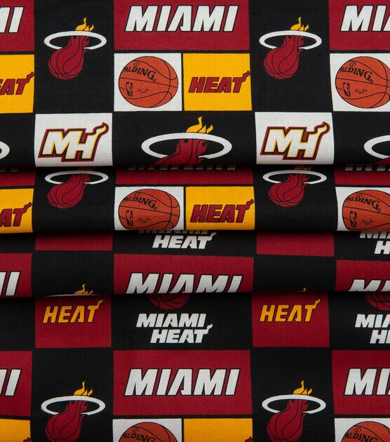 Miami Heat Cotton Fabric Patch, , hi-res, image 4