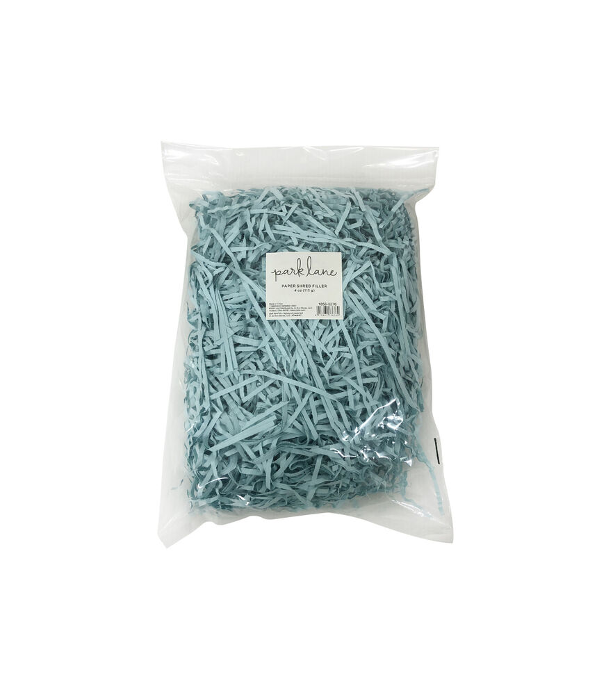 4oz Paper Shred Blue